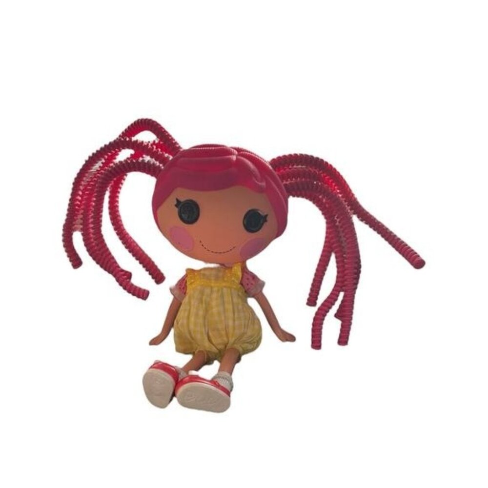 Lalaloopsy Doll With Pink Hair & Yellow Romper Collectible Toy For Kids